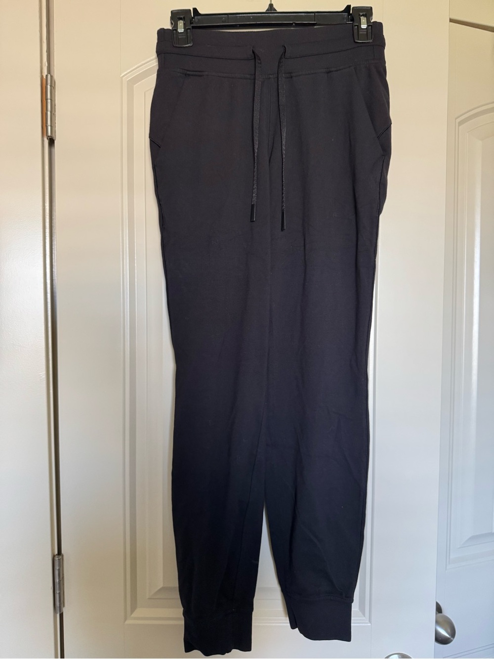 Women’s Black Lululemon Drawstring Joggers